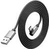 deleyCON 0,5m USB A zu USB C Kabel - USB-C Stecker 90° Produktbild-Vorschau 1