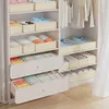 12 Stück Schrank Organizer Schubladen Organizer, Faltbare Produktbild-Vorschau 4