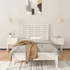 vidaXL Wand-Kopfteil Weiß 96x3x63 cm Massivholz Kiefer Produktbild-Vorschau 3