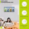 ARTland Leinwandbild Jahreszeiten in Gläsern Größe: 60x30 Produktbild-Vorschau 3