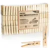 com-four® 120x Wäscheklammern aus Holz - Nachhaltige Produktbild-Vorschau 1