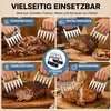 Pulled Pork Krallen 2er Set aus Edelstahl mit Holzgriff, Produktbild-Vorschau 7