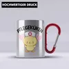 Trendation - Pflegeküken Edelstahl Tasse Karabiner Geschenk Produktbild-Vorschau 2