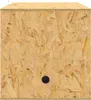 vidaXL Terrarium brązowe 80 x 50 x 50 cm OSB Podgląd zdjęcia produktu 7