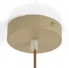 A close-up view of a pendant light fixture's ceiling mount. Náhled obrázku produktu