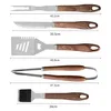 Grillbesteck-Sets, 25 Stücke Edelstahl Grillzubehör, BBQ Produktbild-Vorschau 3