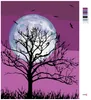 Zuty - Malen nach Zahlen - MOND AM VIOLETTEN HIMMEL, 40x50 Produktbild-Vorschau 3