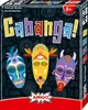 The image shows the front of a board game box with colorful masks and the game title prominently displayed. Náhled obrázku produktu