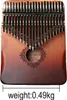 Kalimba Daumenklavier, tragbares Produktbild-Vorschau 2