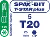 SPAX Bits T -STAR+ T20 1 Blist.a5Bits,25mm Produktbild-Vorschau 24