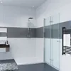 IMPTS Duschwand 90 x 185 cm Walk in Dusche Falttür Produktbild-Vorschau 3