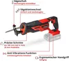 Einhell Akku-Universalsäge TE-AP 18/26 Li- 18 V - Akku 2.5 Produktbild-Vorschau 3