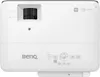 A top-down view of a white BenQ projector. Produktbild-Vorschau