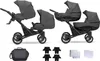 Kinderwagen BOOSTER 2 in 1 Komplettset Zwillingskinderwagen Produktbild-Vorschau 12