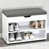 KESPER Schuhschrank mit Sitzkissen, , weiß, 60x30x45 cm, Produktbild-Vorschau 5