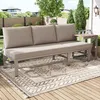 Merax Gartenmöbel-Set 3-Sitzer mit verstellbar 5-stufig, Produktbild-Vorschau 2