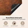 KitchenYeah© Herdabdeckplatte Leder - Textur - Braun - Produktbild-Vorschau 5