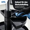 NTG Rollhocker Höhenverstellbar bis 55 cm – Werkstatthocker Produktbild-Vorschau 7