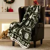 Coperta natalizia morbida e accogliente, imbottita, ideale Anteprima dell’immagine prodotto 1