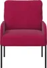 vidaXL Sofas mit Kissen 55cm Weinrot Sperrholz Produktbild-Vorschau 4