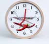 Holzuhr 30fi cm wanduhr - Chili-Pfeffer Produktbild-Vorschau 1