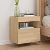 The Living Store TV-Wandschrank mit LED-Leuchten Produktbild-Vorschau 2