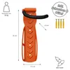 4 x WELLGRO Wand Fahrradhalter - Stahl Fahrrad Produktbild-Vorschau 4