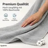 Komfortec 8er Handtuch Set aus 100% Baumwolle, 4 Badetücher Produktbild-Vorschau 6