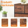 Schubkastenkommode Kommode mit 5 Schubladen Sideboard Produktbild-Vorschau 7