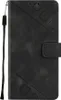 A black flip leather wallet case for a Huawei P40 Lite is shown. Produktbild-Vorschau