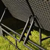 Strandkorb Schwarz Sonnendach Sonnenliege Sonnenbett Produktbild-Vorschau 11