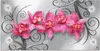 ARTland Wandbild Alu für Innen & Outdoor rosa Orchideen auf Produktbild-Vorschau 2