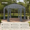 tectake® Gartenpavillon Siana Ø 3,5 m Produktbild-Vorschau 2