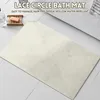 Duschmatte rutschfest 60x90cm Beige PVC-Luffa mit Produktbild-Vorschau 3