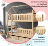 KEF Noah Etagenbett Kinder Holz Kinderbett für Zwei Kinder Produktbild-Vorschau 2
