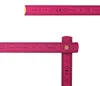 TE-Trend Zollstock Pink 2 Meter Maßstab Gliedermaßstab Produktbild-Vorschau 2