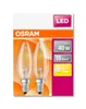 2 x Osram LED Filament Leuchtmittel Kerzen 4W = 40W E14 Produktbild-Vorschau 7