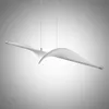 Lucande LED-Pendellampe Edano, 122 cm, weiß, Textil, Produktbild-Vorschau 6