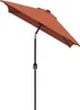 vidaXL Ombrellone con asta in metallo 300x200 cm terracotta Anteprima dell’immagine prodotto 9