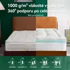NicePlus, vrchní matrace 2 v 1, 90x200x7 cm, pěna s Náhled obrázku produktu 7
