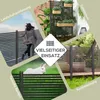 Outsunny Gartenzaun, Dekorative Zaun, 93 x 150 cm Produktbild-Vorschau 5
