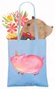 Mr. & Mrs. Panda Tote Bag Einhorn Schwein - Sky Blue - Produktbild-Vorschau 3