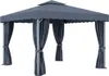 Padiglione con tenda 3x3 m in alluminio antracite Anteprima dell’immagine prodotto 2