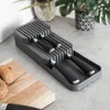 Organizér na nože Bloková vložka do zásuvky Grey Lumarko! Náhľad obrázku produktu 11