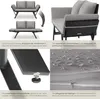 tectake® ratan lounge sofa Sintra 2v1 funkce UV odolné a Náhled obrázku produktu 6
