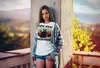 Damen T-Shirt Pew Pew Madafakas! schwarze Katze Spruch Meme Produktbild-Vorschau 3