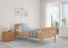 Stabiles Buchen-Einzelbett Seniorenbett in zeitlosem Stil Produktbild-Vorschau 2