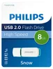 Philips USB-Stick 8 GB USB 2.0 Snow Edition Leserate bis 21 Produktbild-Vorschau 1