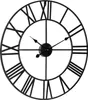 Teesa grande horloge en aluminium horloge murale 60 cm, Voir les images du produit 2