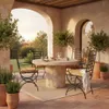 ORIGINALE Sedia da giardino orientale in metallo nero La Anteprima dell’immagine prodotto 2